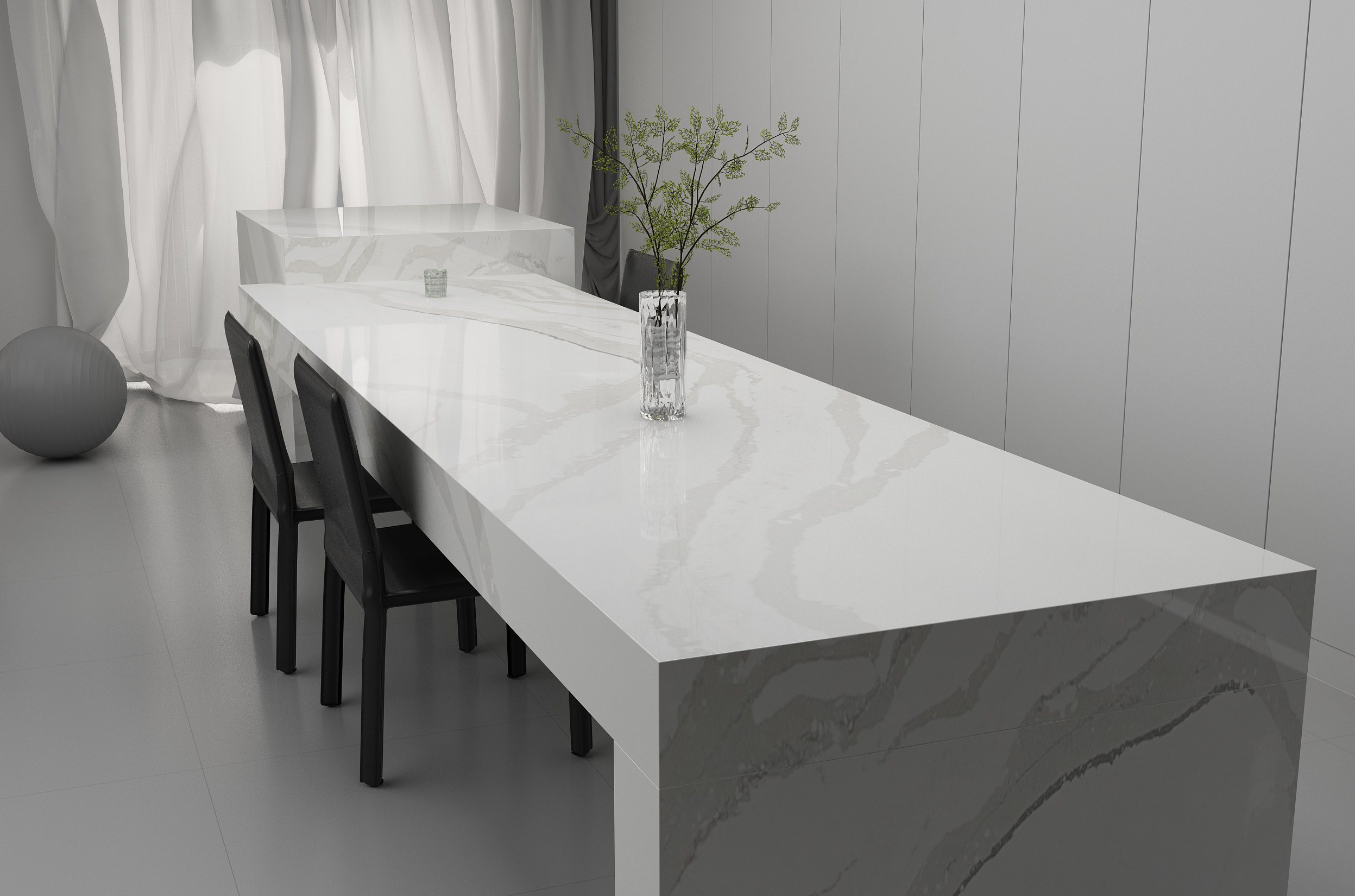 Timeless Elegance with Marble Countertops